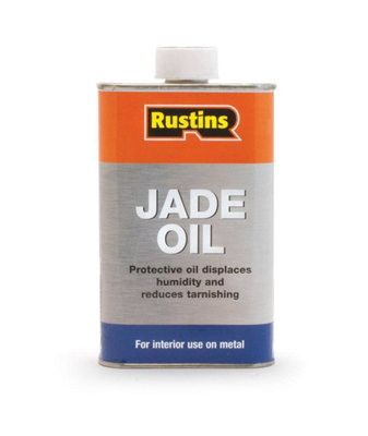 Rustins Jade Oil Remove Moisture & Reduce Tarnishing of Metal Surfaces 500ML