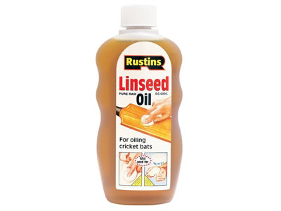 Rustins LINS125 Raw Linseed Oil 125ml RUSLOR125