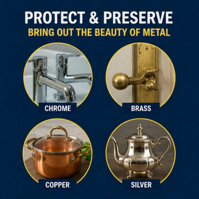 Rustins Metal Lacquer Clear 125ml Renovator for Metal UV Resistant