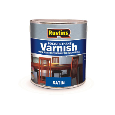 Rustins Polyurethane Varnish Clear Satin 2.5L