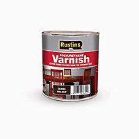 Rustins Polyurethane Varnish Gloss - Walnut 1ltr
