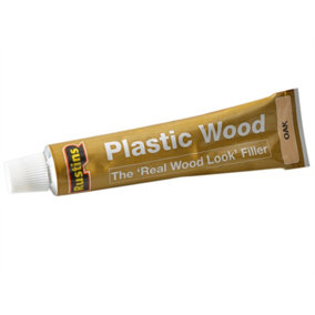 Rustins PWOATU Plastic Wood Tube Oak 20g RUSPWTUBEO