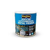 Rustins Q/Dry Anti Corrosive Metal Primer - Grey 2.5ltr