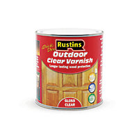 Rustins Quick Dry Outdoor Clear Varnish 1L Gloss