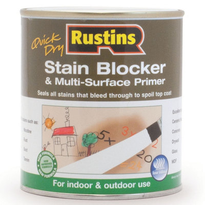 Rustins Quick Dry Stain Blocker & Multi-Surface Primer 500ml