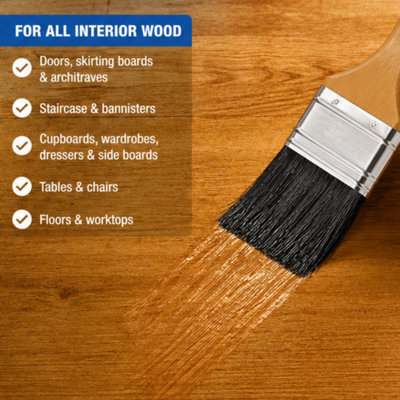 Rustins Quick Dry Varnish Antique Pine 500ml