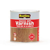 Rustins Quick Dry Varnish Gloss - Clear 1ltr