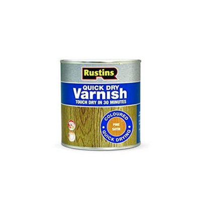 Rustins Quick Dry Varnish - Pine 500ml