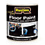 Rustins Quick Drying Floor Paint - Black 1ltr