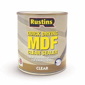 Rustins Quick Drying MDF Clear Sealer 500ml
