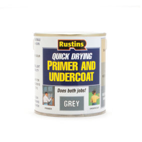 Rustins Quick Drying Primer And Undercoat - Grey 2.5ltr