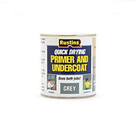 Rustins Quick Drying Primer And Undercoat - Grey 500ml