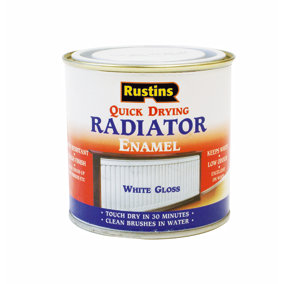 Rustins Quick Drying Radiator Enamel Gloss - 250ml