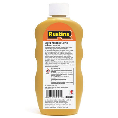 Rustins Scratch Cover Restore & Protect Light Wood 300ml