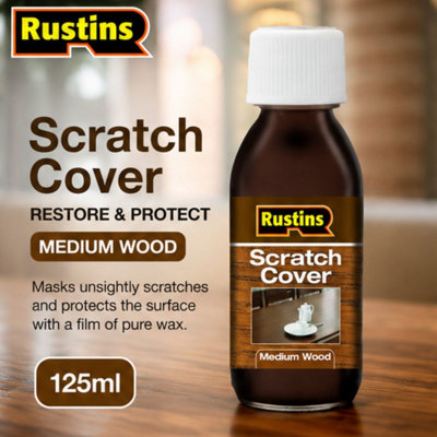 Rustins Scratch Cover Restore & Protect Medium Wood 125ml