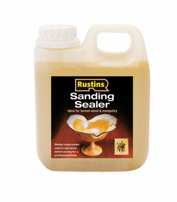 Rustins Shellac Sanding Sealer - 1ltr