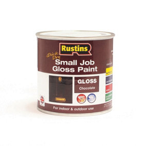 Rustins Small Job Paint Gloss - Chocolate 250ml