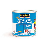 Rustins Small Job Paint Gloss - Delphinium 250ml