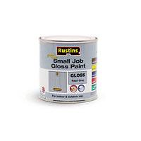 Rustins Small Job Paint Gloss - Pearl Grey 250ml