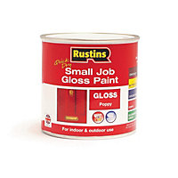 Rustins Small Job Paint Gloss - Poppy 250ml