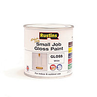 Rustins Small Job Paint Gloss - White 250ml