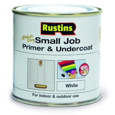 Rustins Small Job Primer and Undercoat - White 250ml