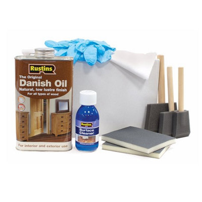 Rustins Solid Wood Worktop Maintenance Kit