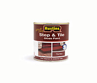 Rustins Step & Tile Paint - Red 250ml
