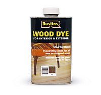 Rustins Wood Dye - Brown Mahogany 250ml
