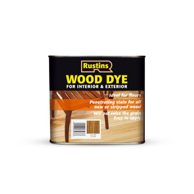 Rustins Wood Dye Light Oak 2.5ltr DIY at B&Q