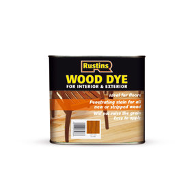 Rustins Wood Dye - Light Teak 2.5ltr