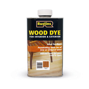 Rustins Wood Dye - Light Teak 250ml