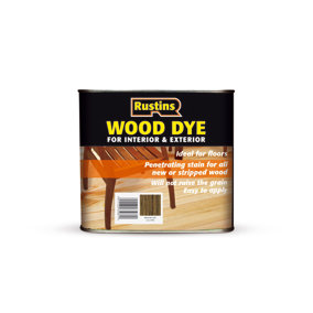 Rustins Wood Dye - Medium Oak 2.5ltr