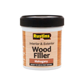 Rustins Wood Filler Mahogany 250ml - Ready to Use and Fast Drying