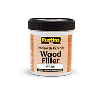 Rustins Wood Filler White 250ml - Ready to Use and Fast Drying