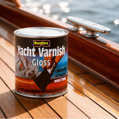 Rustins Yacht Varnish Gloss Clear 1L