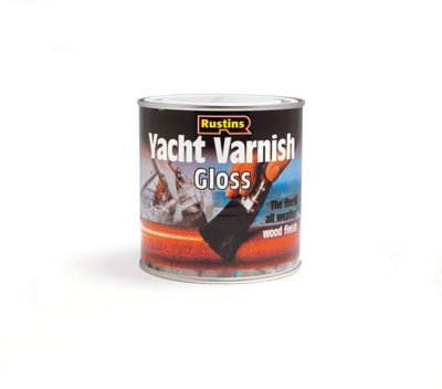 Rustins Yacht Varnish Gloss - Clear 250ml