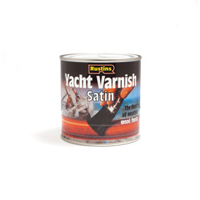 Rustins Yacht Varnish Satin - Clear 250ml