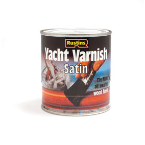 Rustins Yacht Varnish Satin - Clear 500ml