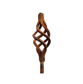 Rusty Metal Spiral Garden Stake - Small (40") - Pack of 3