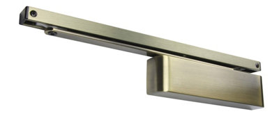 Rutland Cam Action Door Closer, EN 2-4 adjustable by spring, comes with Architectural Semi-radius Cover and Slide Rail Price Comparisons | Compare The Build