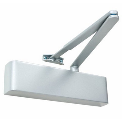 Rutland Door Closer, EN 2-4 adjustable by spring, Back Check valve, comes with Architectural Semi-radius Cover and Flatbar Armset Price Comparisons | Compare The Build