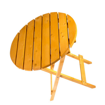Rydal 60cm Folding Table - Round Folding Table - 3