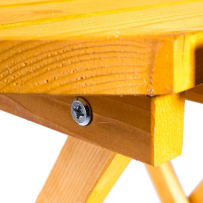 Rydal 60cm Folding Table - Round Folding Table - 4