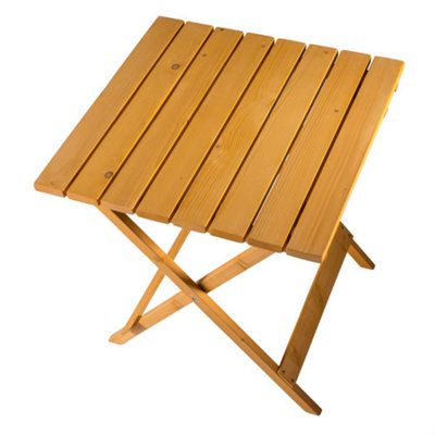 Rydal 60cm Folding Table - Square Folding Table