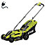 Ryobi 1300W Mains Corded 33cm Lawn Mower RLM13E33S - CORDED 240V ELECTRIC