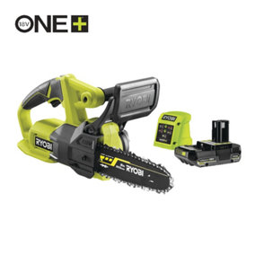 Ryobi 18V ONE+ Cordless 20cm Compact Chainsaw Starter Kit (1 x 2Ah)