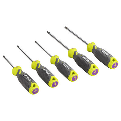 Ryobi 5pc Torx Screwdriver Set - RHSDST5