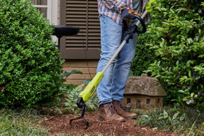 Ryobi Cordless Garden Hoe 18v ONE Bare Tool NO BATTERY CHARGER SUPPLIED DIY at B Q