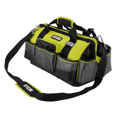 Ryobi Handwerkertasche RSSMTB1, Größe M grün/schwarz, mit Schultergurt